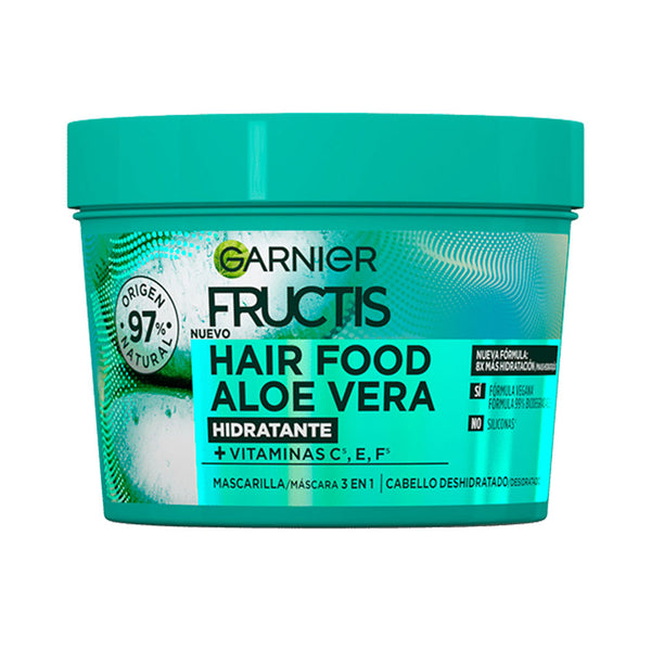 Garnier Fructis hair food aloe vera kosteuttava naamio 390 ml | Vuodevaatteet.fi