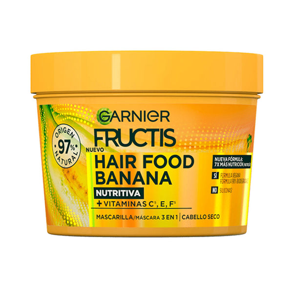 Garnier Fructis hair food banaani ultra-ravitseva naamio 390 ml | Vuodevaatteet.fi