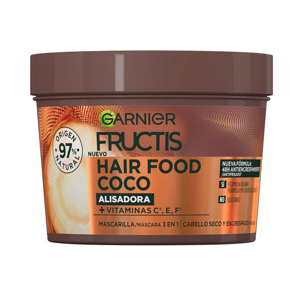 Garnier Fructis hair food macadamian silottava naamio 390 ml | Vuodevaatteet.fi