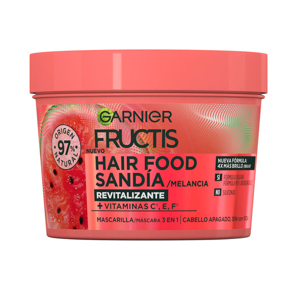 Garnier Fructis Hair Food Watermelon Revitalizing Mask 350 Ml | Vuodevaatteet.fi
