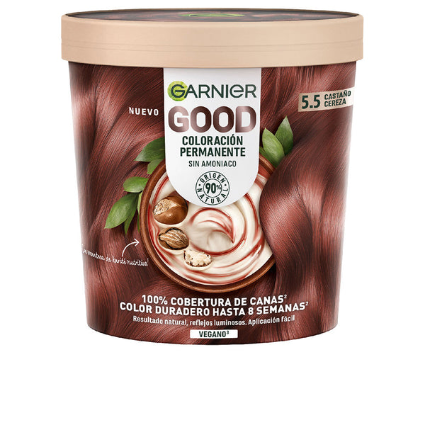 Garnier Good Permanent Color #5.5 Cherry Brown 217 Ml | Vuodevaatteet.fi