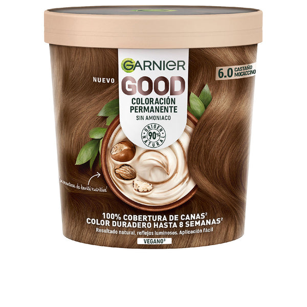 Garnier Good Permanent Color #6.0 Mochaccino Chestnut 217 Ml | Vuodevaatteet.fi