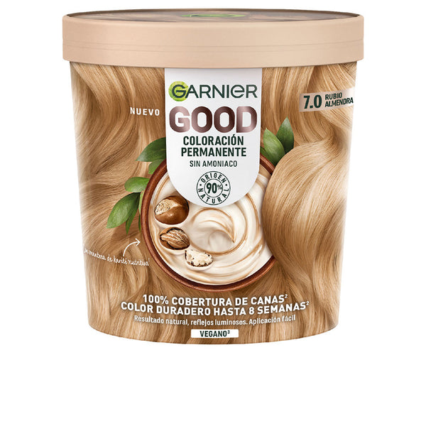 Garnier Good Permanent Color #7.0 Almond Blonde 217 Ml | Vuodevaatteet.fi