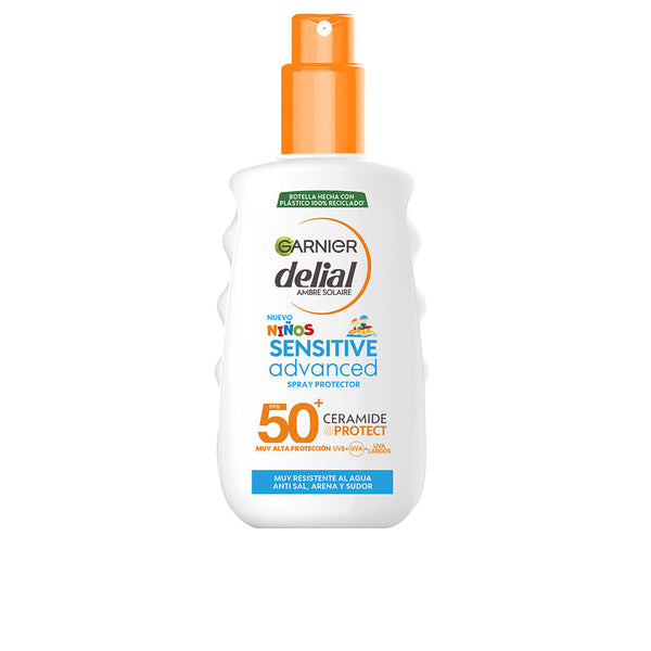 Garnier Kids sensitive advanced suojaava suihke spf50+ 150 ml | Vuodevaatteet.fi