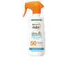 Garnier Kids sensitive advanced suojaava suihke spf50+ 270 ml | Vuodevaatteet.fi
