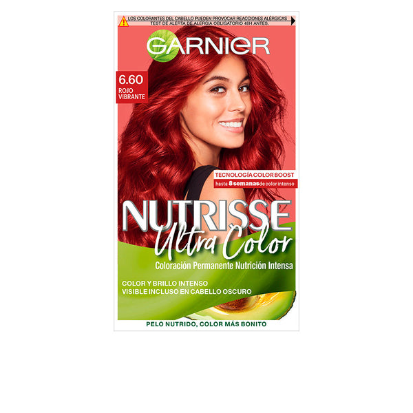 Garnier Nutrisse #6.60-värikäs punainen 3 u | Vuodevaatteet.fi