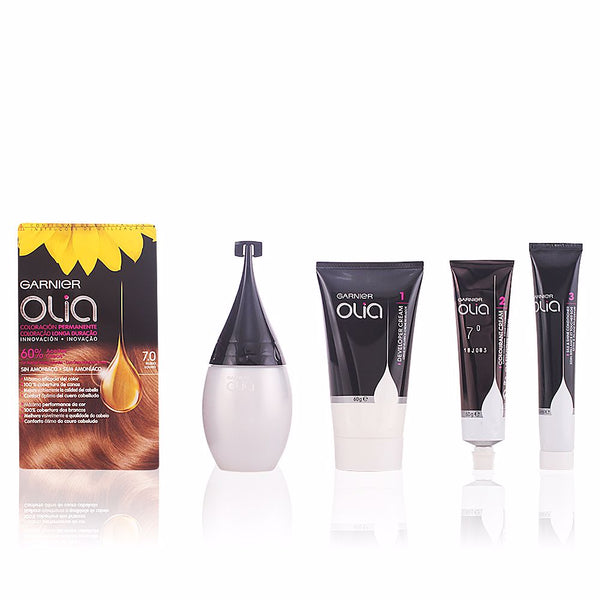 Garnier Olia pysyvä väriaine #7,0 rubio set | Vuodevaatteet.fi