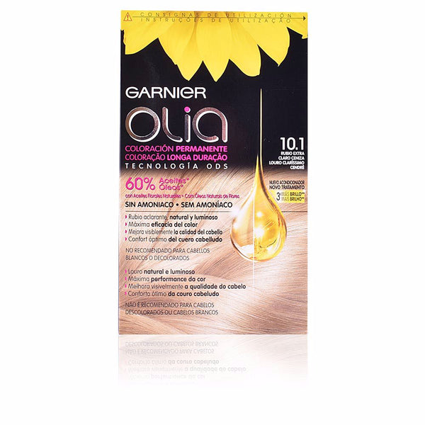 Garnier Olia pysyvä värjäys #10,1 - erittäin vaalea blondi set | Vuodevaatteet.fi