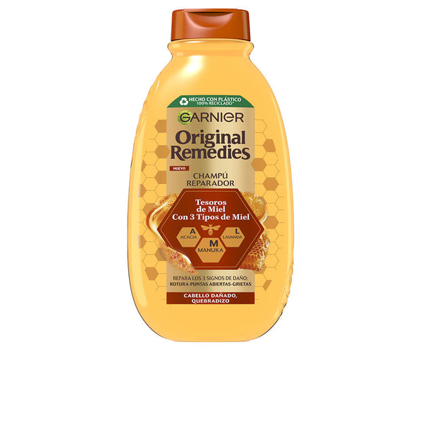 Garnier Original Remedies Honey Treasures Shampoo 400 Ml | Vuodevaatteet.fi