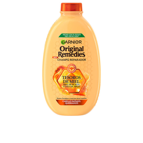 Garnier Original remedies shampoo hunajan aarteet 600 ml | Vuodevaatteet.fi