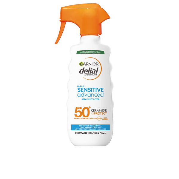 Garnier Sensitive advanced suojaava suihke spf50+ 270 ml | Vuodevaatteet.fi