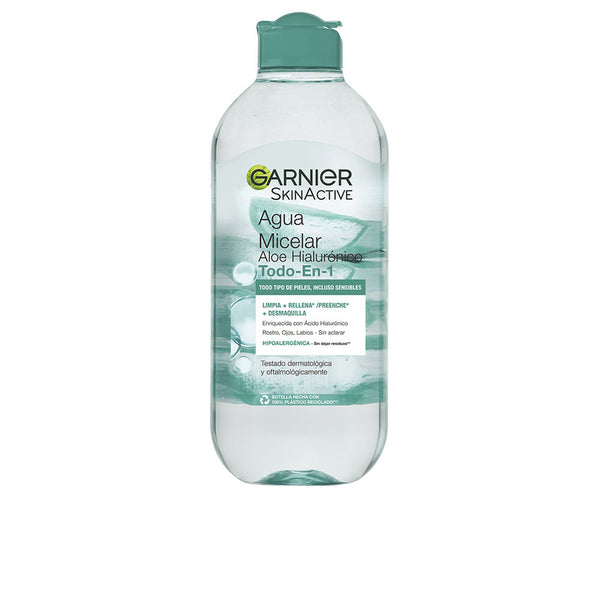 Garnier Skinactive aloe hialurónico micellivesi kaikki yhdessä 400 ml | Vuodevaatteet.fi