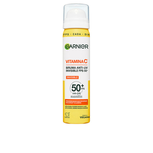 Garnier Vitamin C Invisible Anti-Uv Mist Spf50+ 75 Ml | Vuodevaatteet.fi