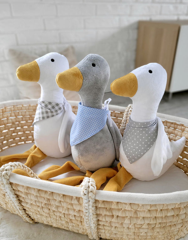 Ente Plüschtier - Weiß