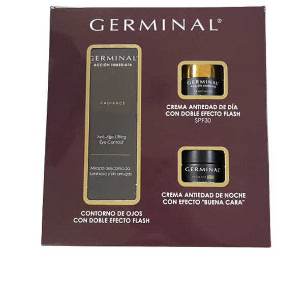 Germinal Radiance immediate action eye contour lot 3 kpl | Vuodevaatteet.fi