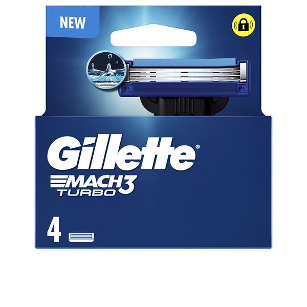 Gillette Mach 3 Turbo Charger 4 Spare Parts | Vuodevaatteet.fi