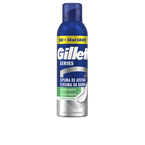 Gillette Series Sensitive Skin Shaving Foam 250 Ml | Vuodevaatteet.fi
