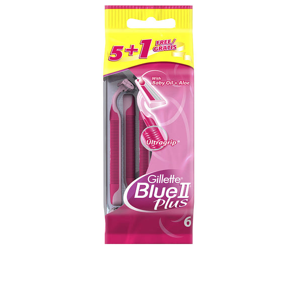 Gillette Venus blue ii plus kertakäyttöiset karvanpoistoterät 6 kpl | Vuodevaatteet.fi