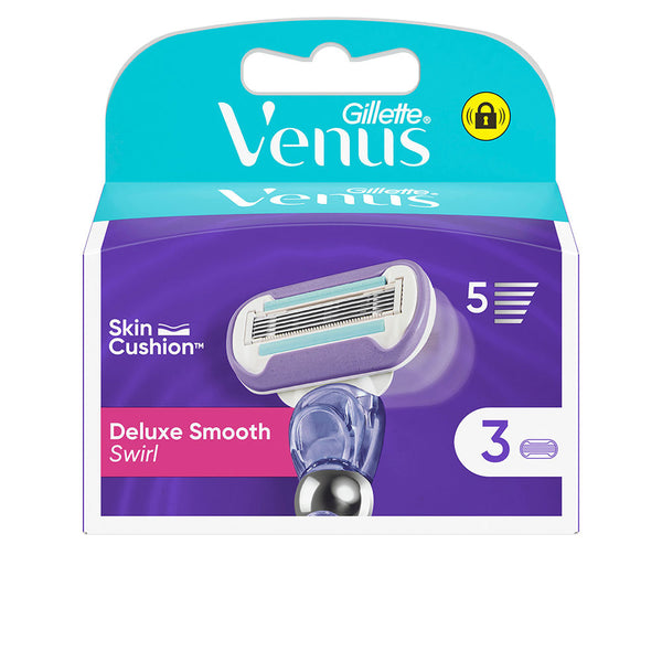 Gillette Venus Swirl Smooth Charger 3 Refills | Vuodevaatteet.fi