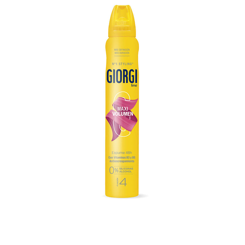 Giorgi Line Maxi-volumen kiinnitysvaahto nº4 250 ml | Vuodevaatteet.fi