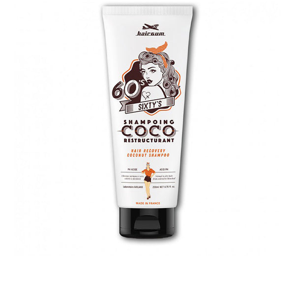 Hairgum Sixty's recovery coconut shampoo 200 ml | Vuodevaatteet.fi