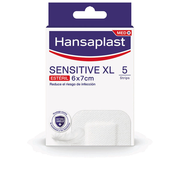 Hansaplast Hp sensitive xl laastarit 6 x 7 cm 5 kpl | Vuodevaatteet.fi