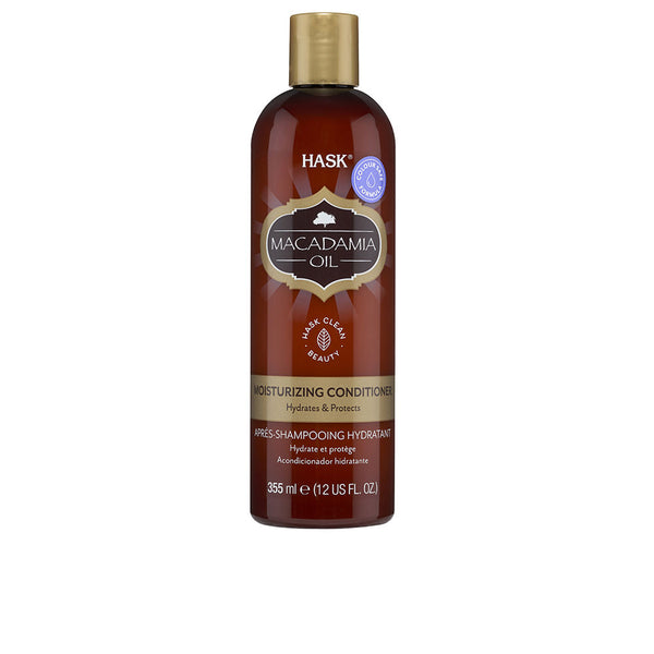 Hask Macadamia oil kosteuttava hoitoaine 355 ml | Vuodevaatteet.fi
