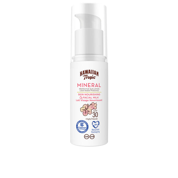 Hawaiian Tropic Latte protettivo minerale per il viso SPF30 50 ml