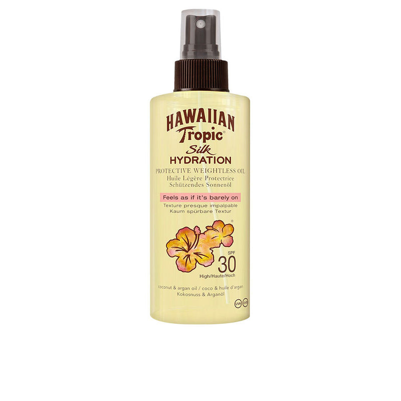 Hawaiian Tropic Silk hydration kuivaöljy spf30 sumute 150 ml | Vuodevaatteet.fi