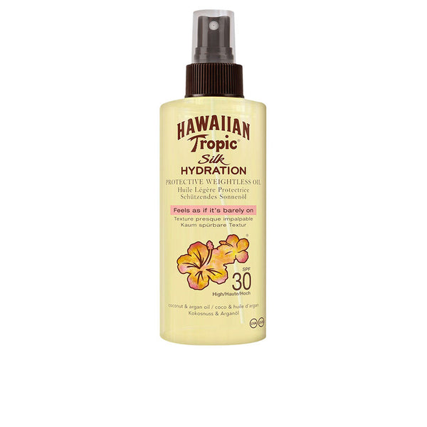 Hawaiian Tropic Silk hydration kuivaöljy spf30 sumute 150 ml | Vuodevaatteet.fi