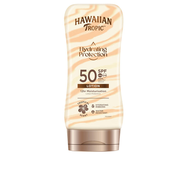 Hawaiian Tropic Silk spf50 aurinkovoide 180 ml | Vuodevaatteet.fi
