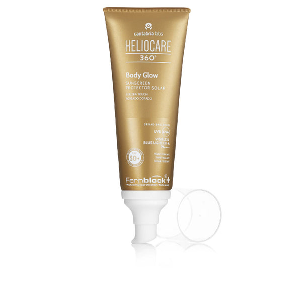 Heliocare 360º Body Glow Sunscreen Golden Finish Spf50+ 100 Ml | Vuodevaatteet.fi