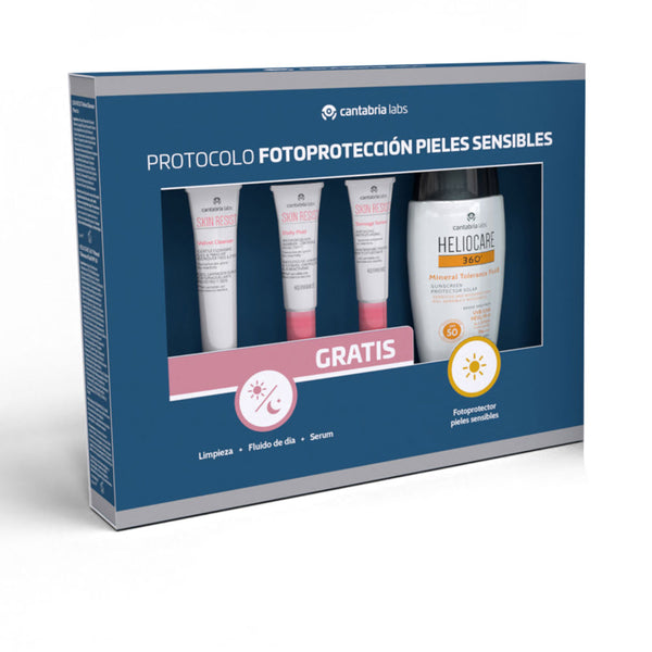 Heliocare 360° Photoprotection For Sensitive Skins Case 4 Pcs | Vuodevaatteet.fi