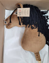 Premium Steckenpferd / Hobby Horse - Buckskin Pferd A3