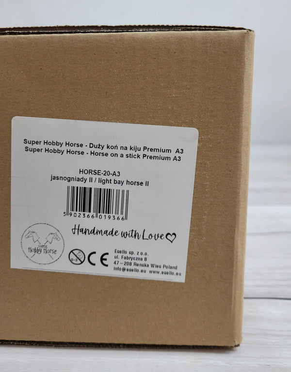 Premium Keppihevonen / Hobby Horse - Hellbraun 2 A3