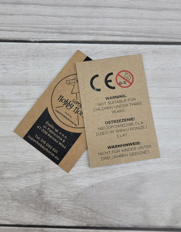 Steckenpferddecken und Ohrenschützer A3 - Rot
