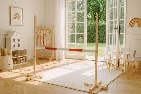Hürde 120cm - Balken rot