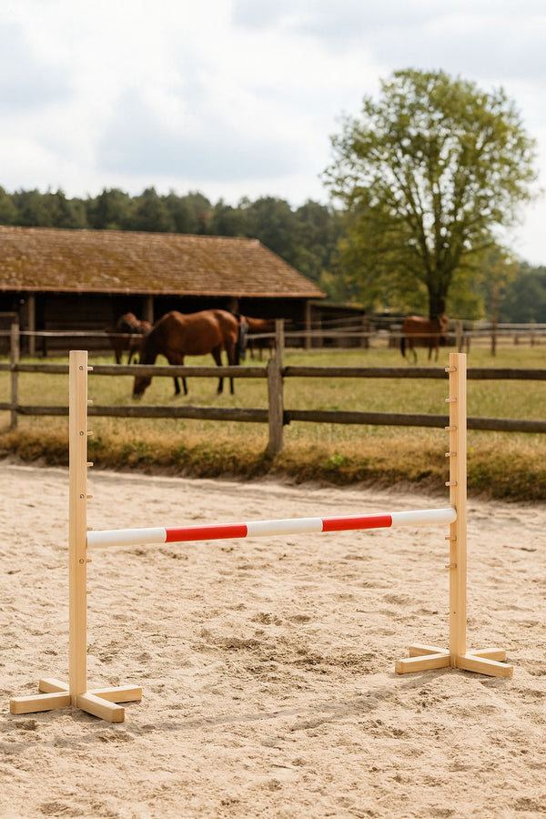 Hürde 120cm - Balken rot