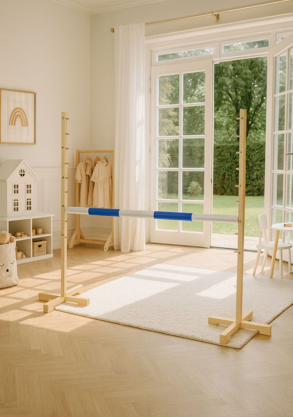 Hürde für Steckenpferd 120cm - Beam blue