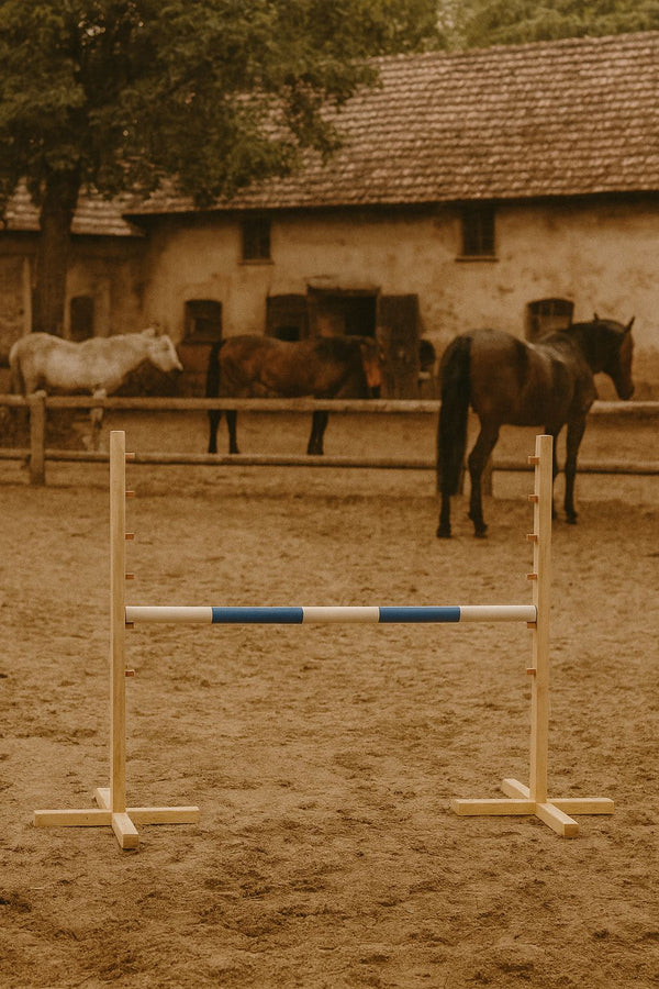 Hürde für Steckenpferd 120cm - Beam blue
