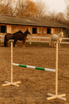 Steckenpferd-Hindernis 120cm - Beam green