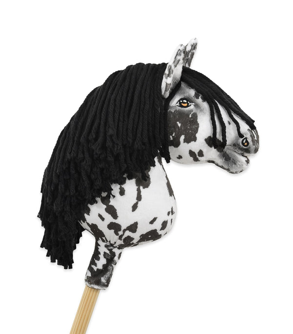 Super Hobby Horse - Super Hobby Horse Premium keppihevonen - leopardi mustalla harjalla A4
