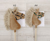 Premium Keppihevonen / Hobby Horse - Black horse A3