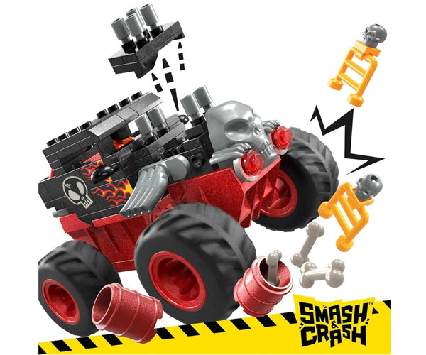 Mix - Hot Wheels Hkf87 Monster Trucks Bone Shaker