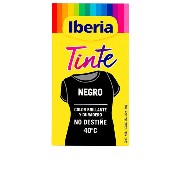 Iberia clothing dye kestävä väri 40º #black 70 gr | Vuodevaatteet.fi