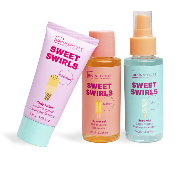 Idc Institute Sweet Swirls 4-Piece Case | Vuodevaatteet.fi