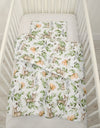 Babydecke und Kissen - Neugeborene - 75x100cm - Woodland Green