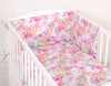 Bettwäsche-Set für Babys - 120x90cm - Kolibris In Blumen