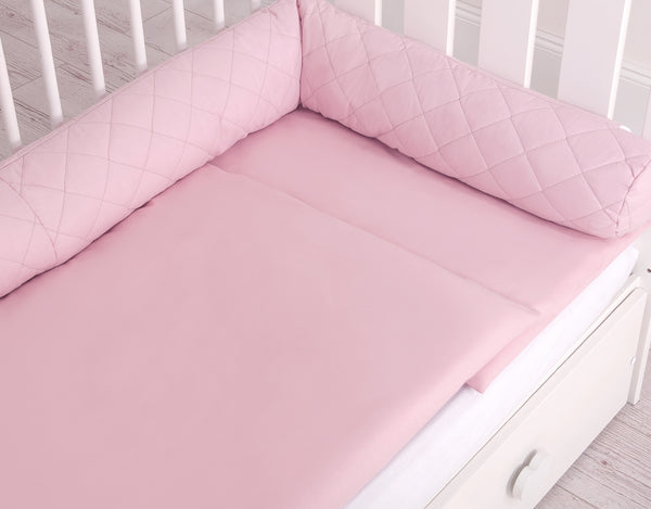 2-in-1- Unipesä ja reunapehmuste - pink