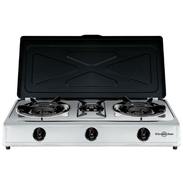 Vitrokitchen kaasukeitin 3-liekkinen